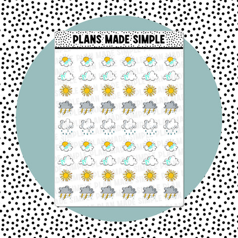 Doodle Weather Icons